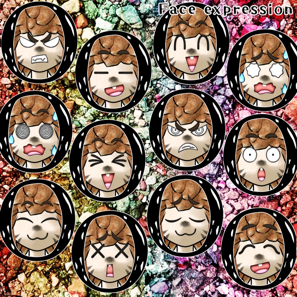 VRChat使用想定3Dモデル 幻兎獣 ジャック・ピート Jack Peat