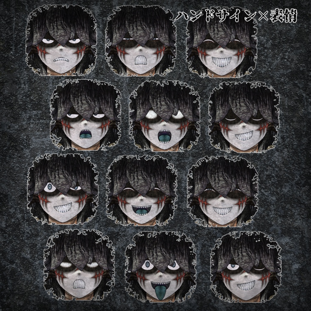 VRChat使用想定3Dモデル 「サカマタ」