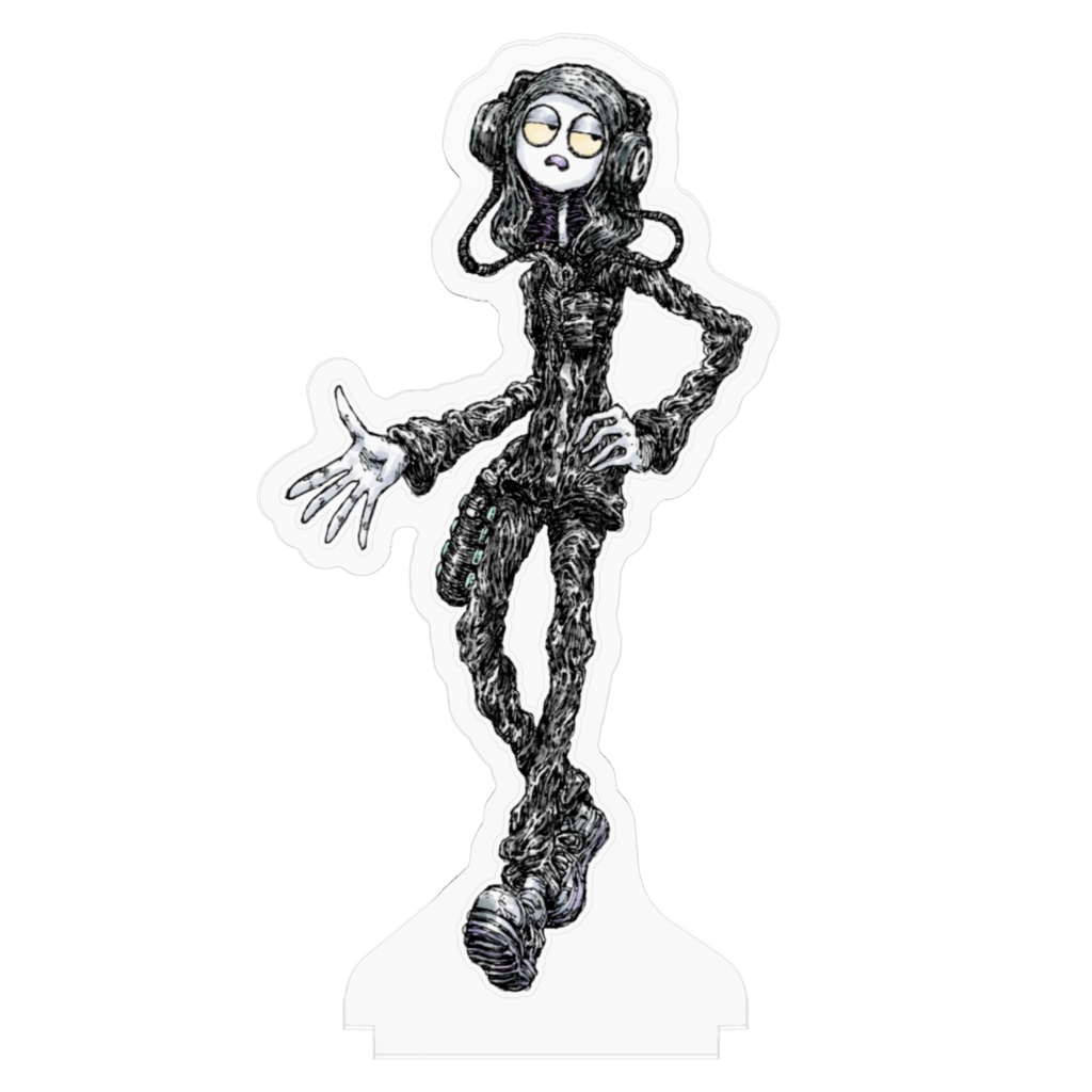 賽ノ目ヤブ子オリジナルキャラクター「Agent JJ」アクリルフィギュア