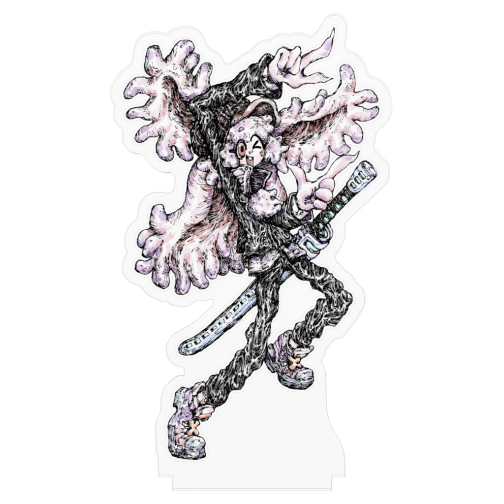 賽ノ目ヤブ子オリジナルキャラクター「Agent K-eI」アクリルフィギュア