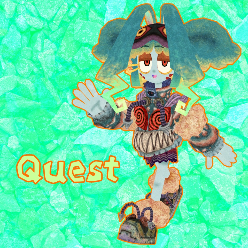 VRChat3Dアバター 「Milietta」(ミリエッタ)