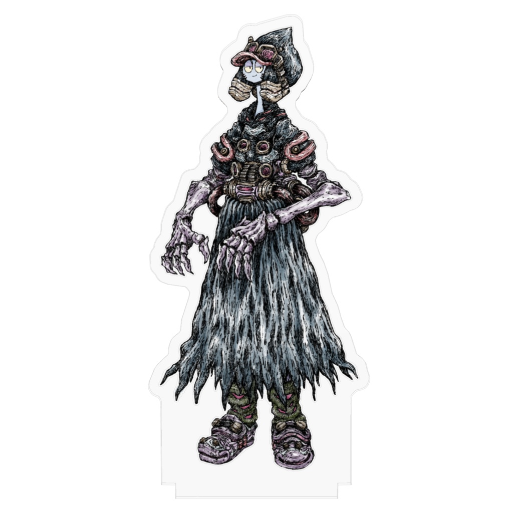 賽ノ目ヤブ子オリジナルキャラクター「uma's Jaaks ジャークス」アクリルフィギュア