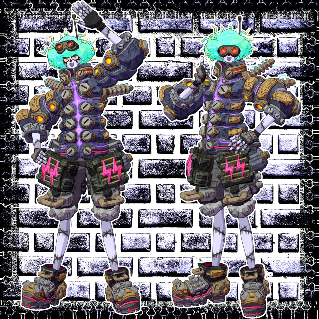 VRC想定アバター「SNACK」