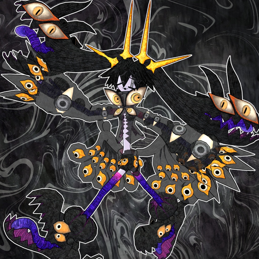 VRChat3Dアバター 「眼衣装(めいそう)少女 コマル」