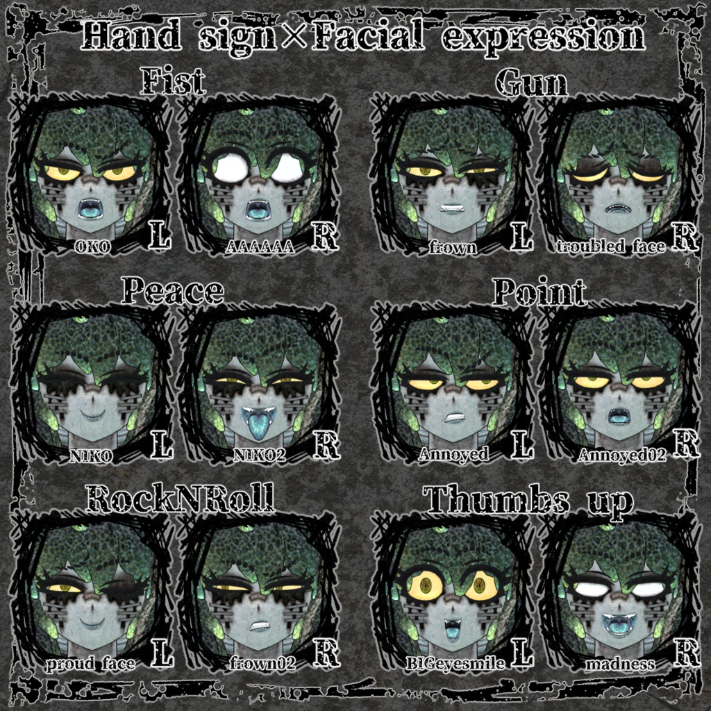 サイノメ商店 VRChatアバター「Methaneメタン」