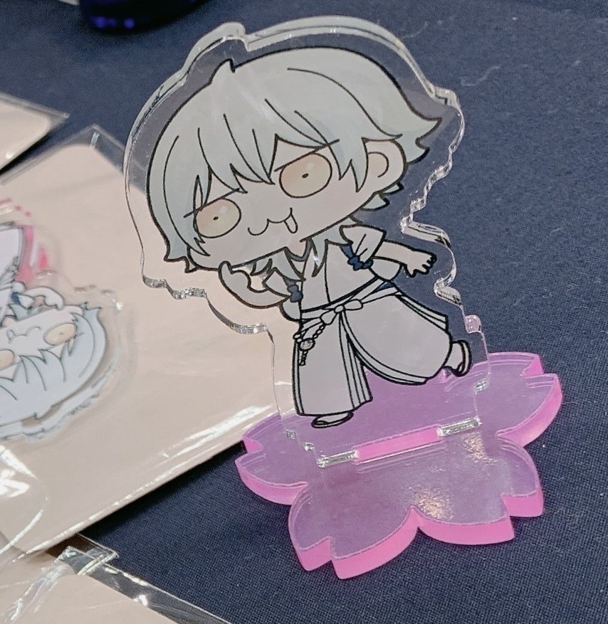 ミニ鶴さんアクリルスタンド（物欲しげ）