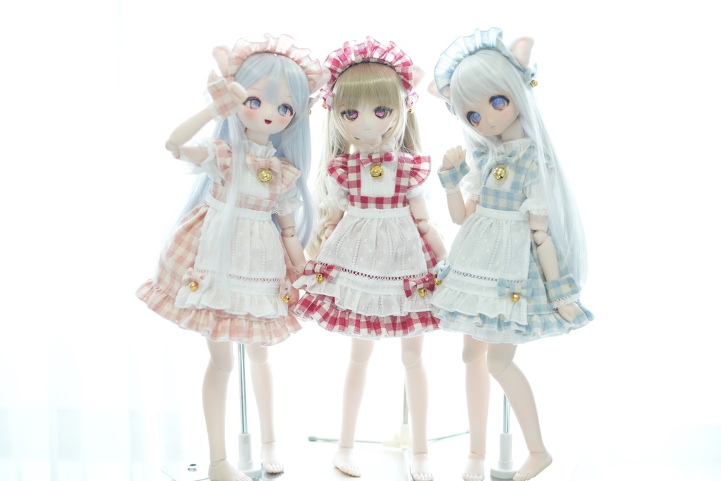 しろねこメイドさんセット