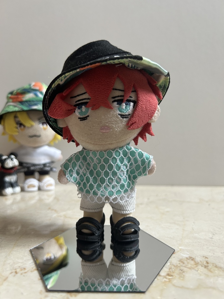 レイヤードネットTシャツ