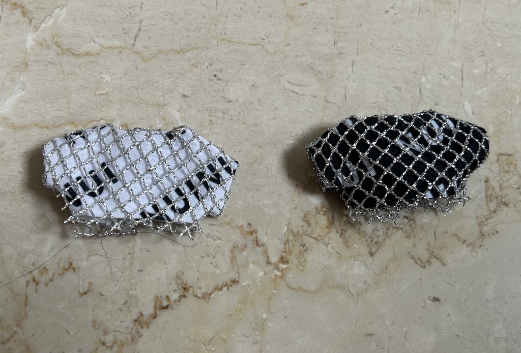 レイヤードネットTシャツ