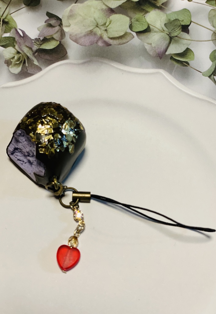 とろけるチョコレートキーホルダー(かじりかけチョコ)