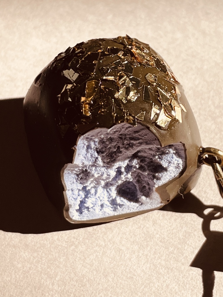 とろけるチョコレートキーホルダー(かじりかけチョコ)