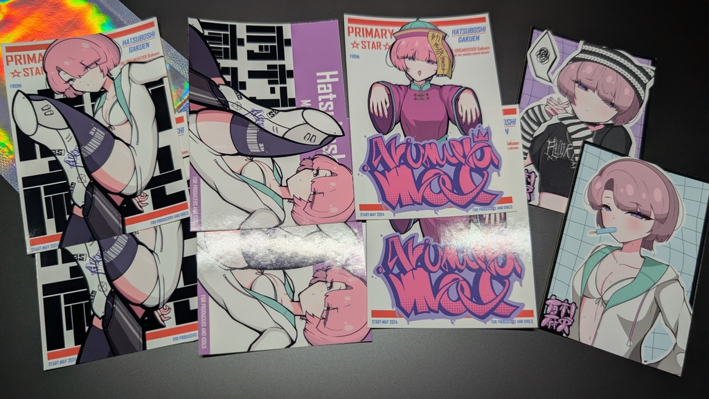 有村麻央ステッカー