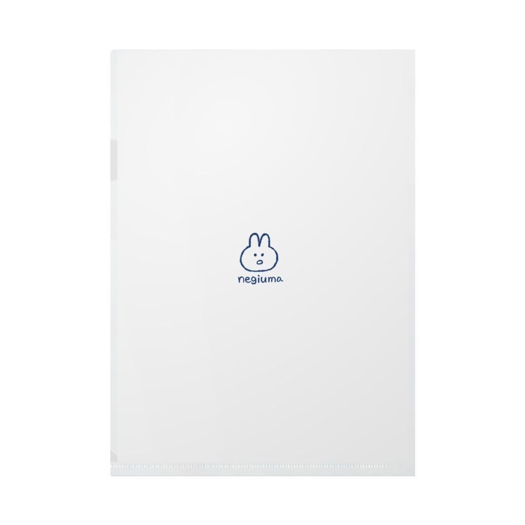 三角模様クリアファイル