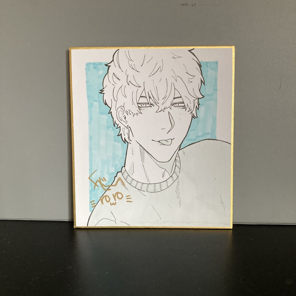 ミニ色紙【ライク・アトラクト・ラブ】