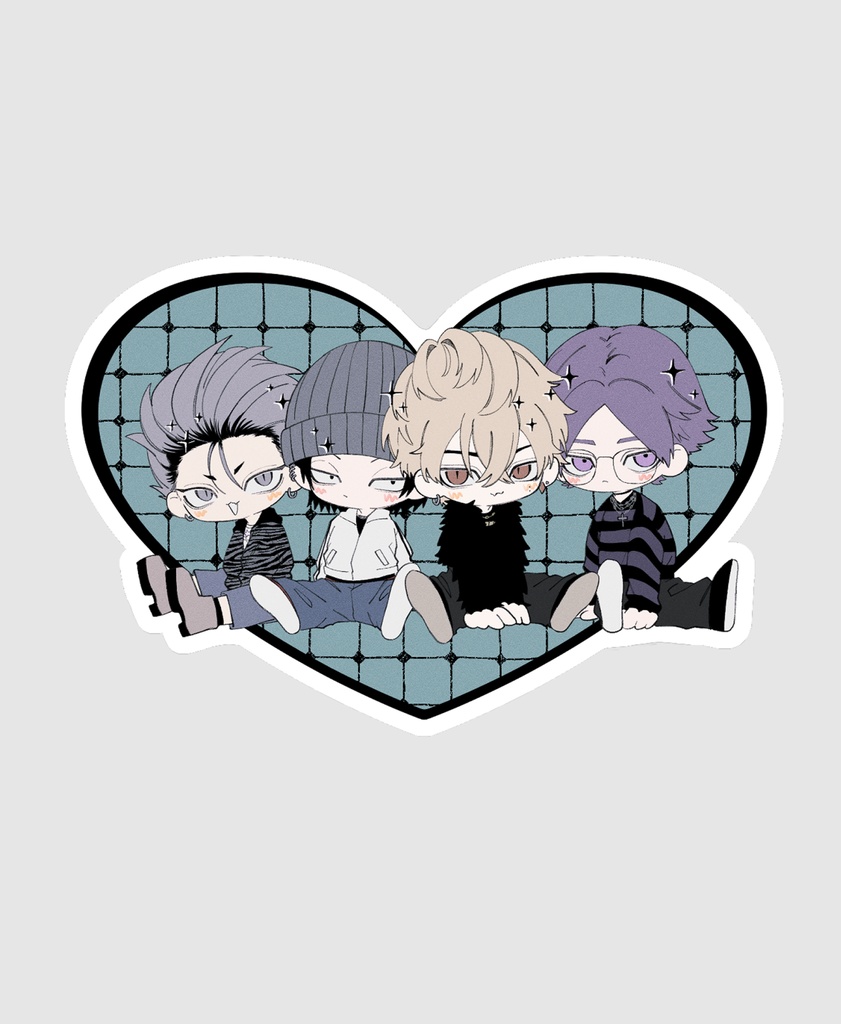 アクリルキーホルダー【ライク・アトラクト・ラブ】