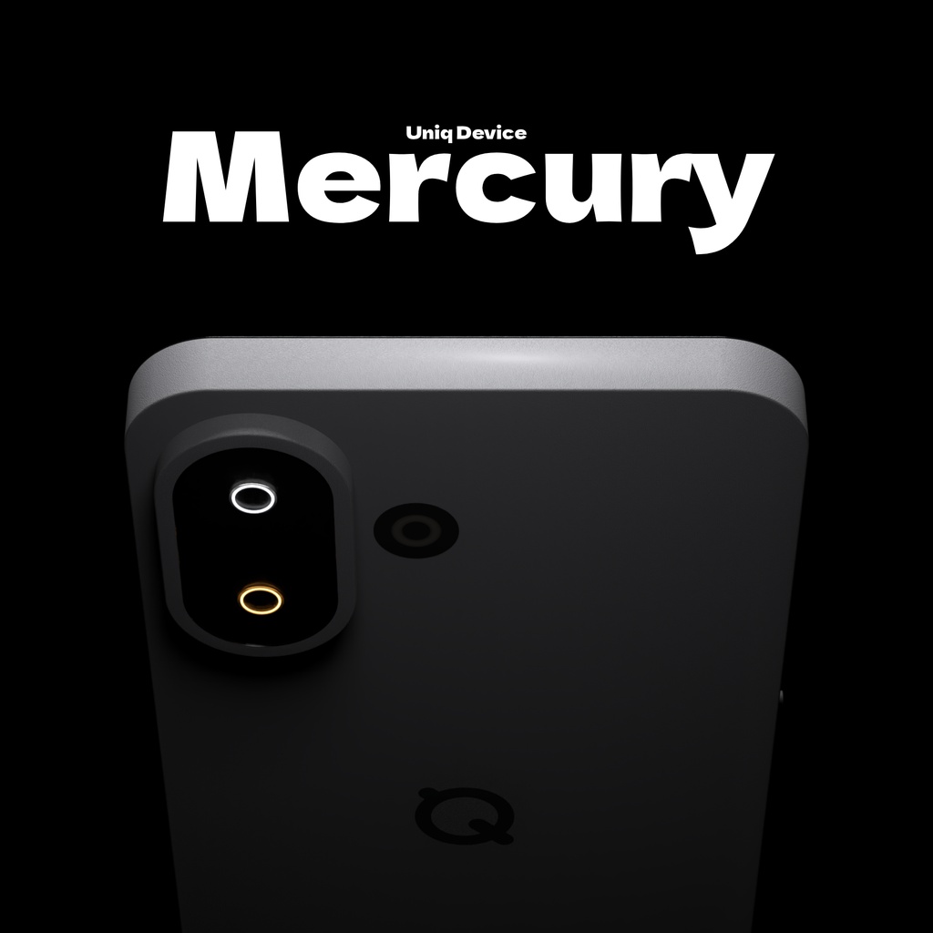  【MA対応】カメラ特化スマホ Uniq Device Mercury