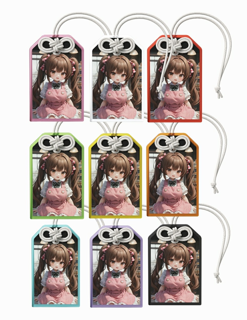 アクリルお守り　手がスベっちゃった‼️