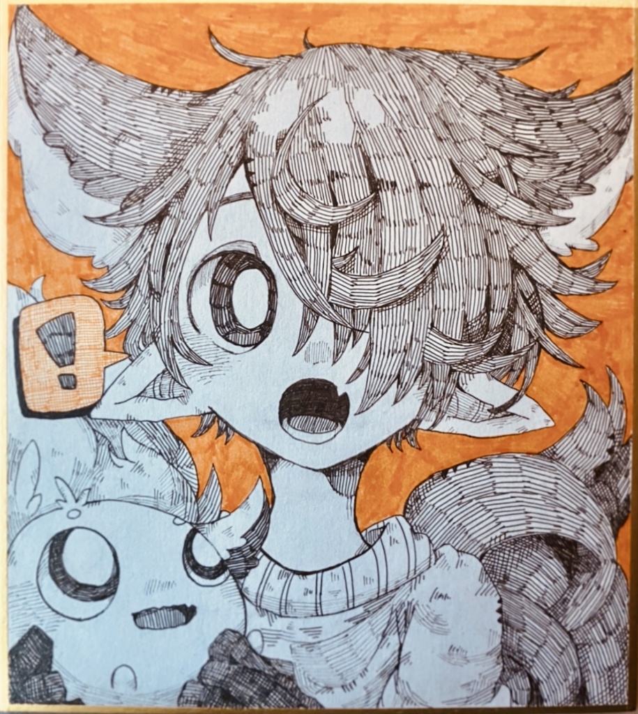 メイ(ミニ色紙)