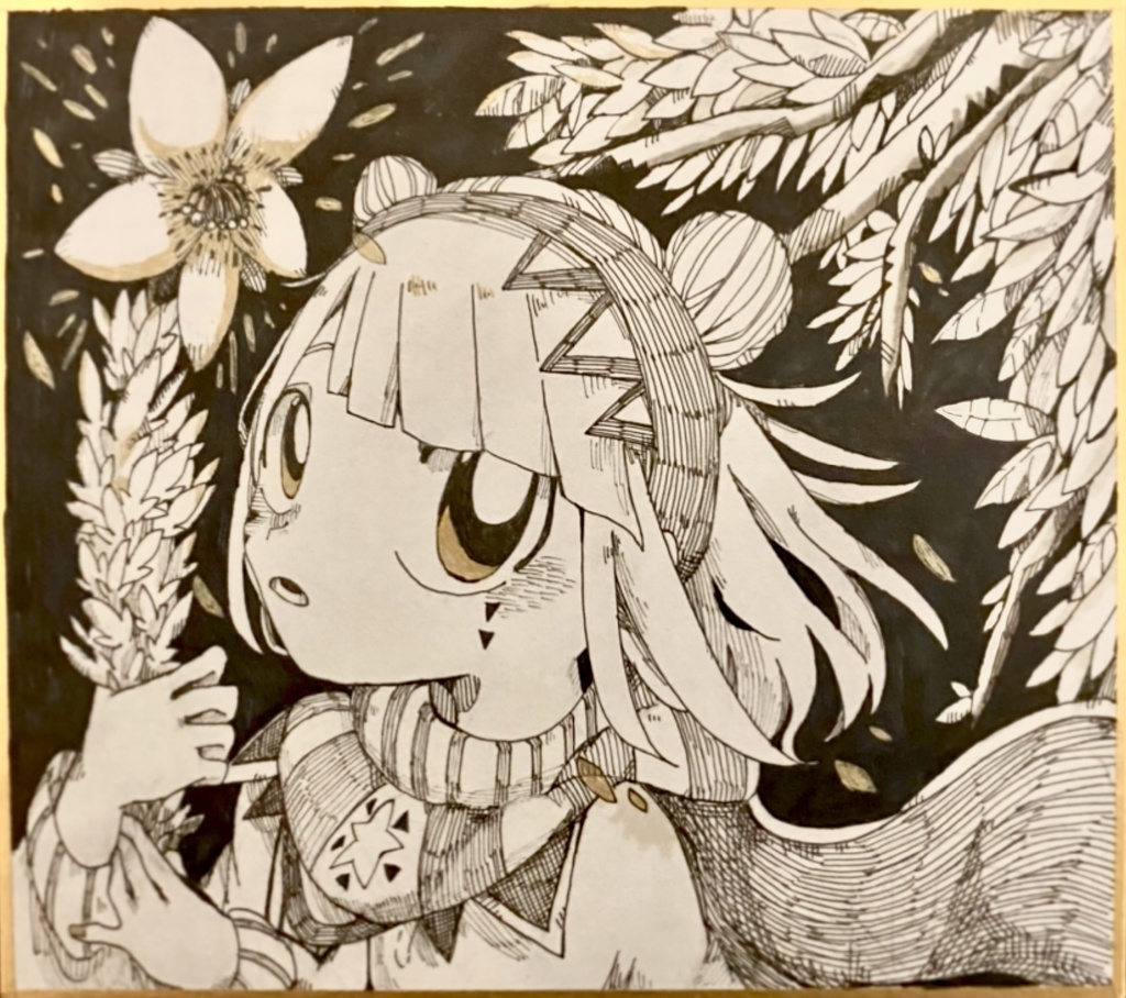 代理(ミニ色紙)