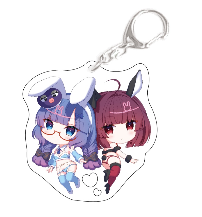 ウナきり　アクリルキーホルダー_2【9/15から通販開始】