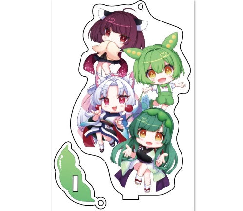 東北姉妹＆ずんだもん　アクリルスタンド