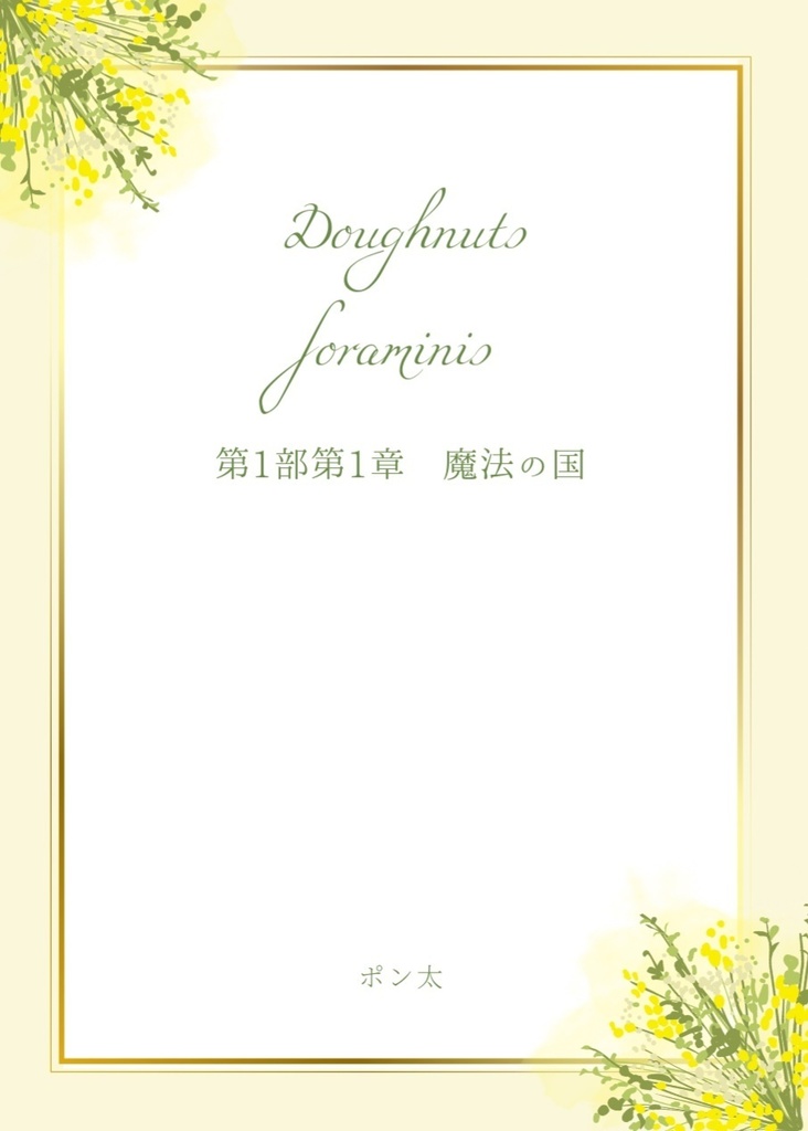 Doughnuts foraminis 1