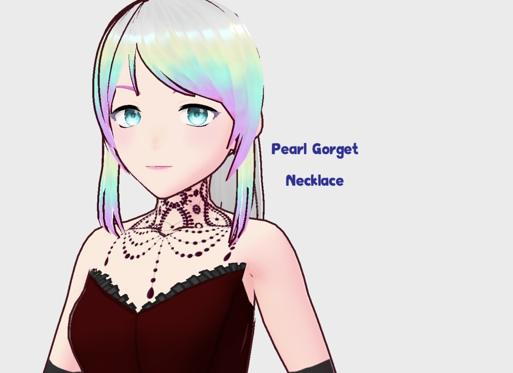 Pearl Gorget Necklace