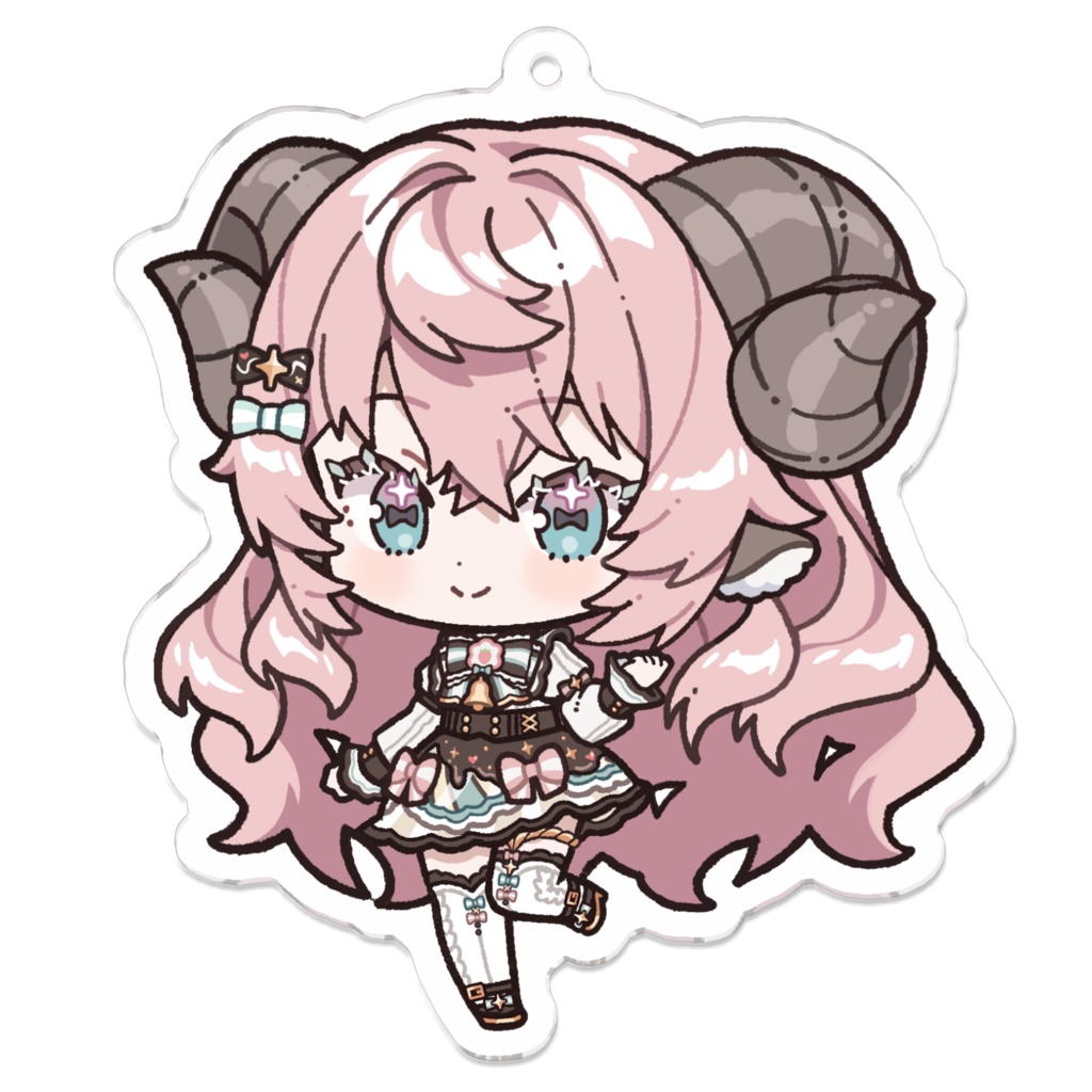 潤野ねむ_アクリルキーホルダー