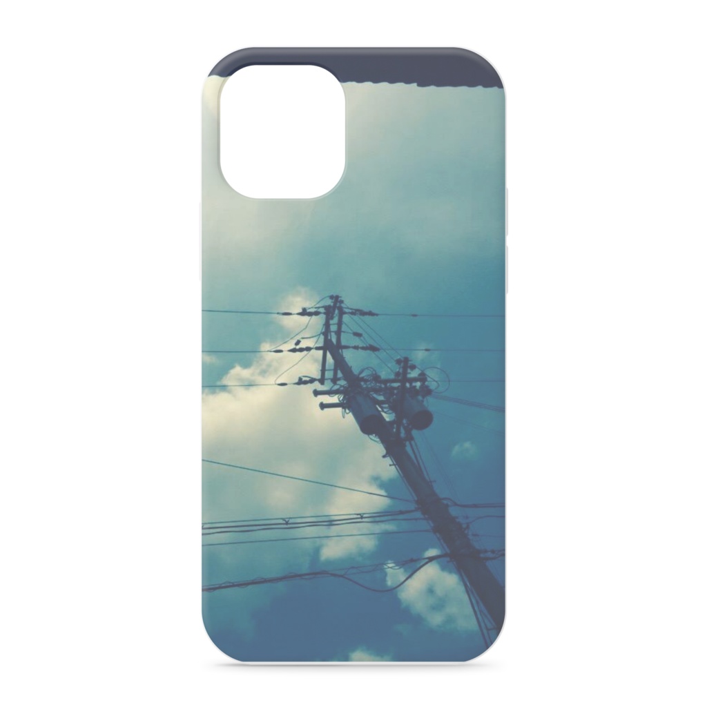 空と電柱:iPhone12 / 12 Pro/ 12ProMax/ 12mini