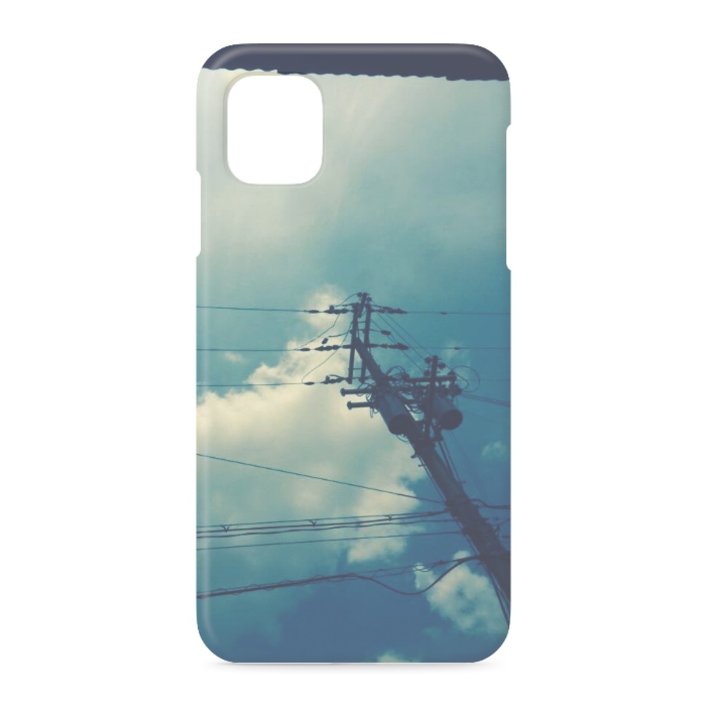 空と電柱:iPhone 11/ 11Pro/ 11ProMax