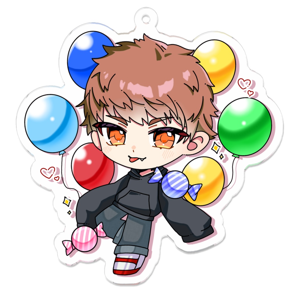 2024ホワイトデー:アクリルキーホルダー中