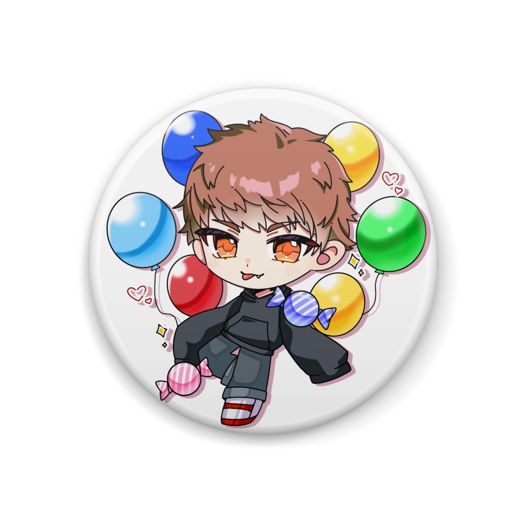 2024ホワイトデー:缶バッチ