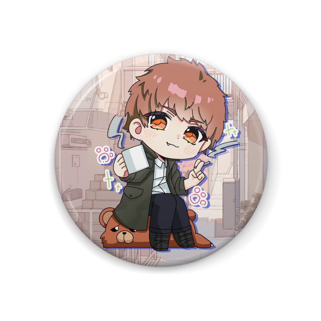 2024年3月私服ver:缶バッチ