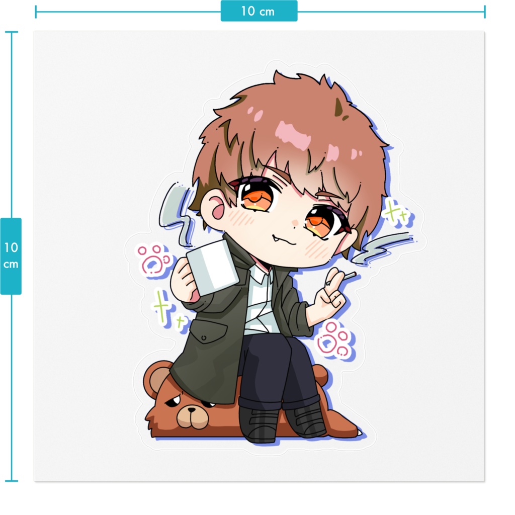 2024年3月私服ver:ステッカー