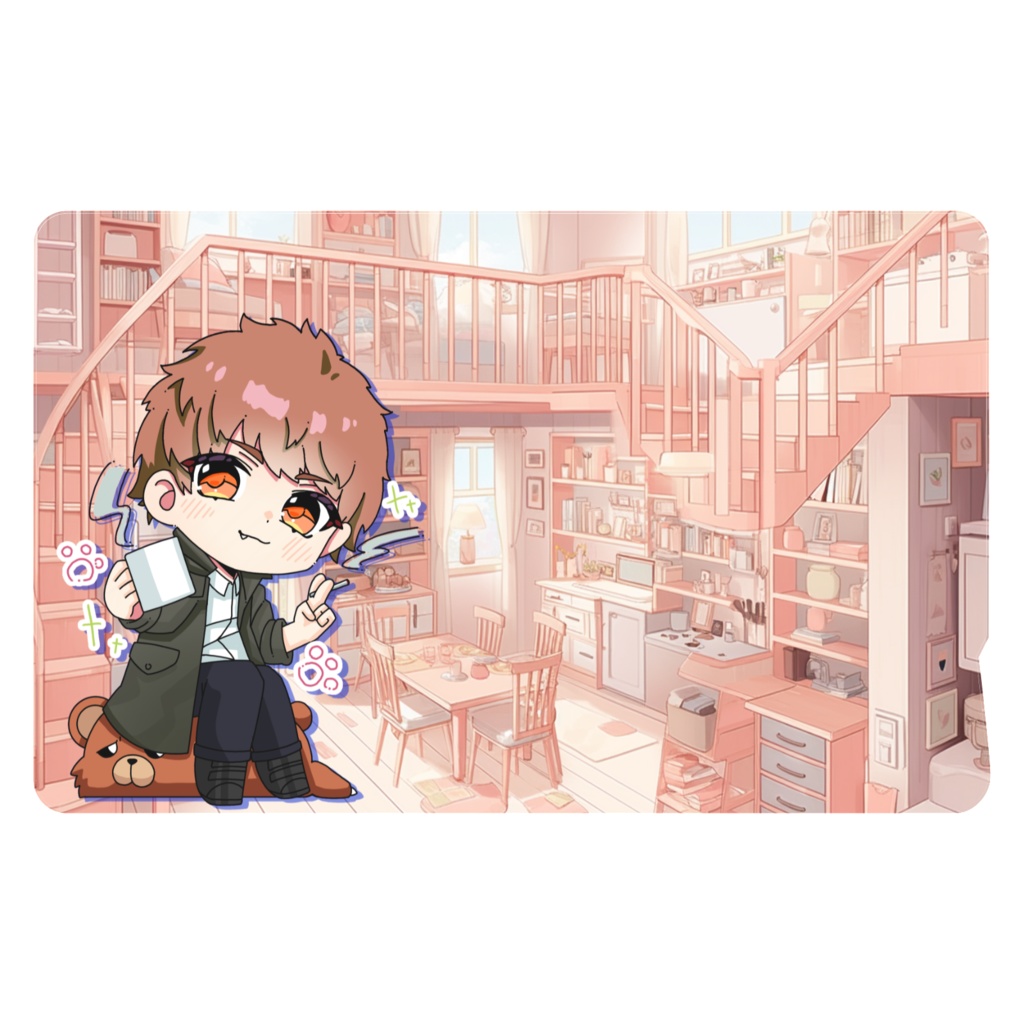 2024年３月私服ver：ICカードステッカー