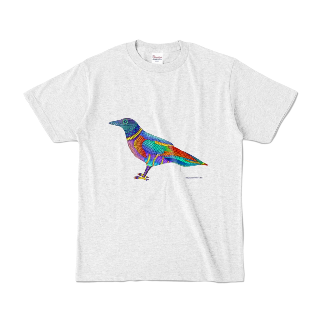 レインボークロウ Tシャツ正面