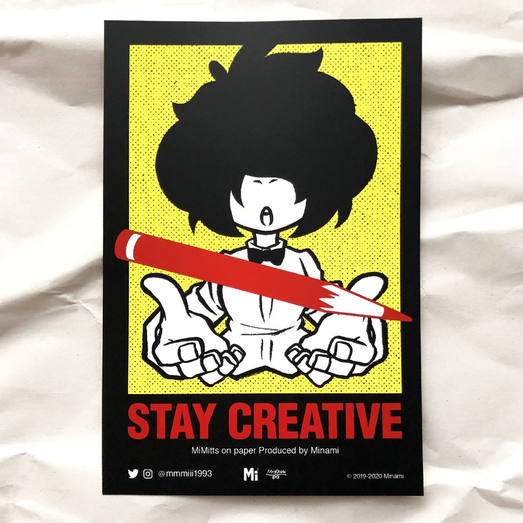 【ポストカード】STAY CREATIVE
