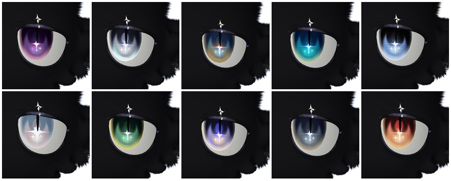【フィニシフ対応】 EyeTexture 10枚セット