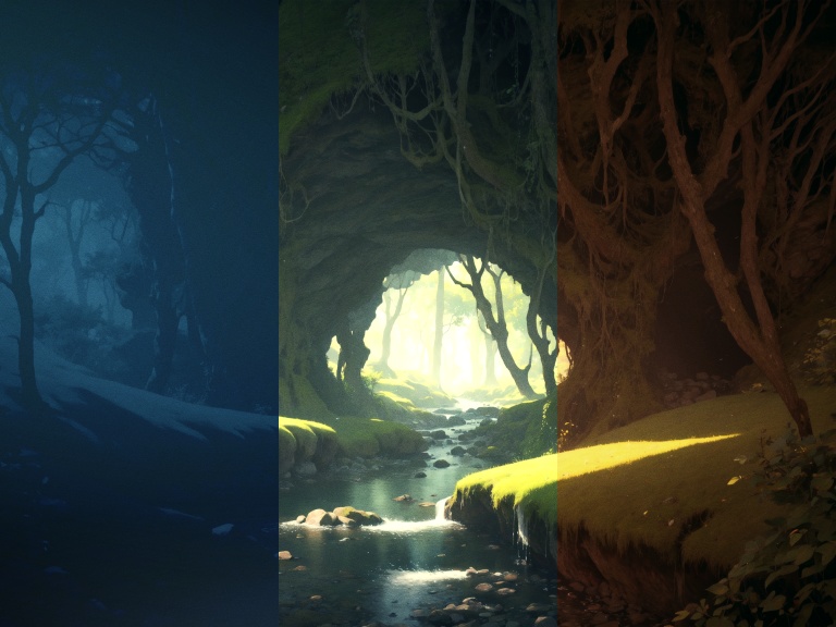 背景素材集【森林】