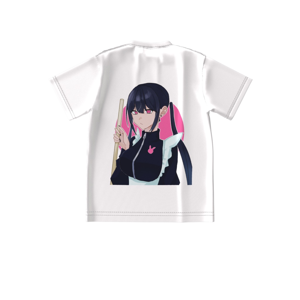 ジャージメイドちゃんビックシルエットTシャツ