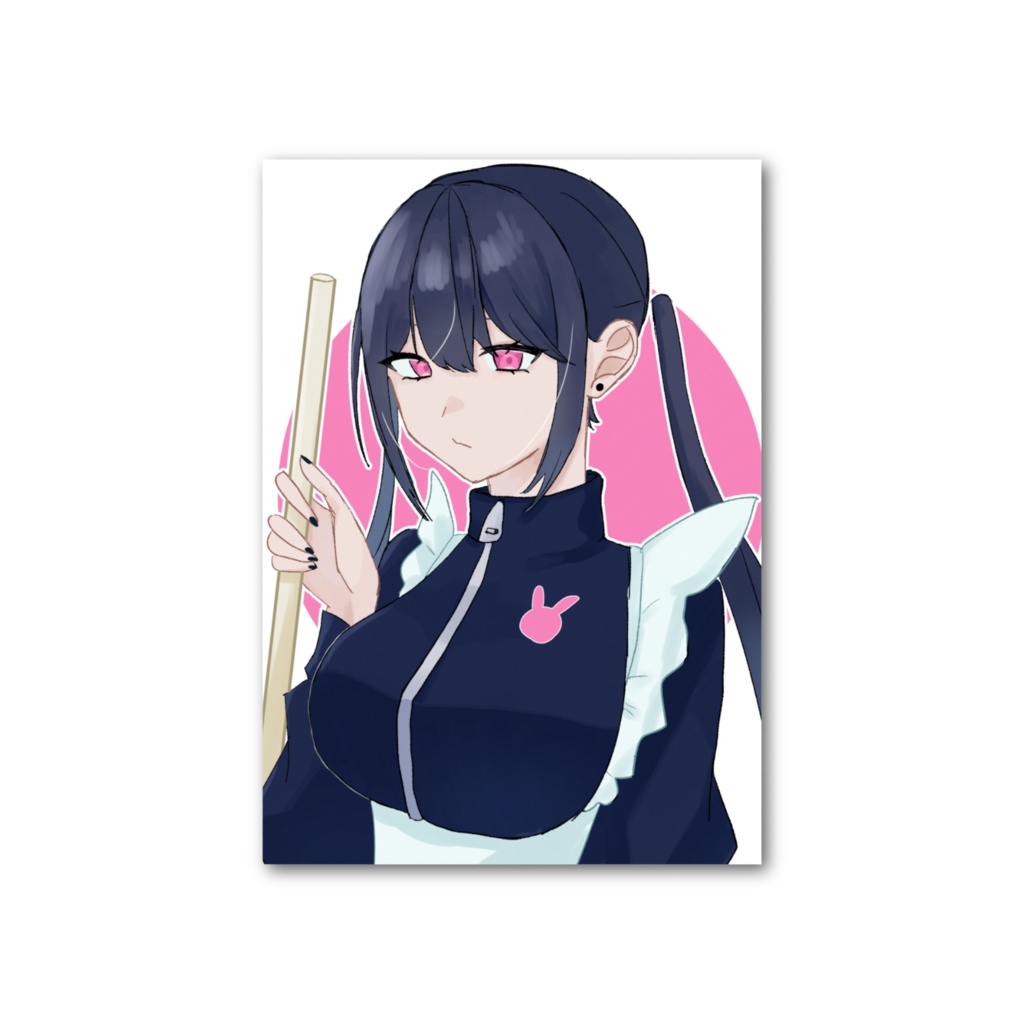 ジャージメイドちゃんフォト風カード