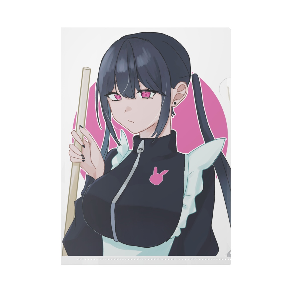 ジャージメイドちゃんクリアファイル