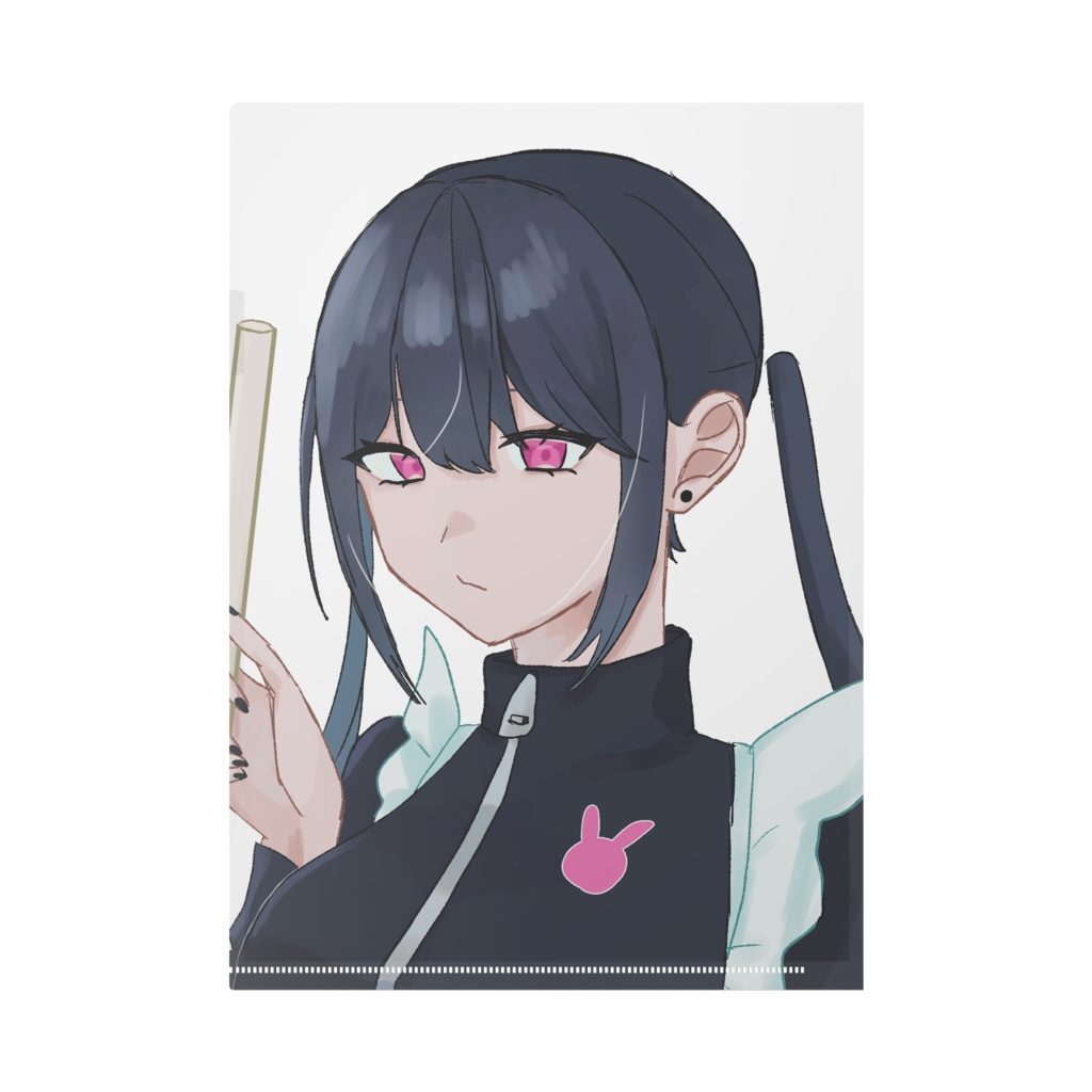 ジャージメイドちゃんクリアファイル