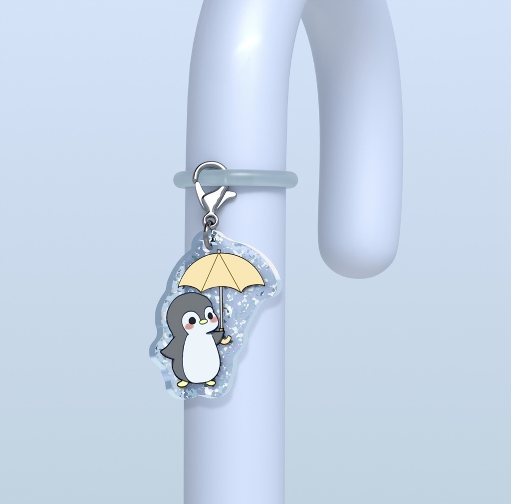 【めじるしチャーム】傘ペンギン