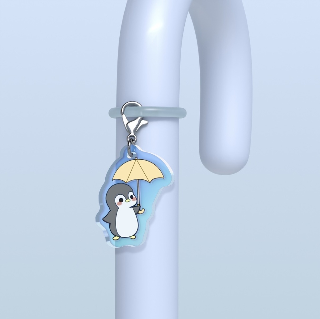 【めじるしチャーム】傘ペンギン