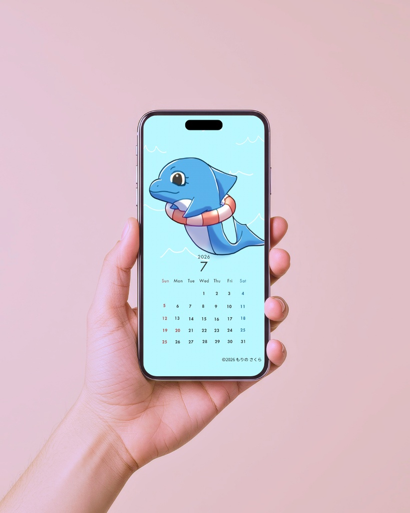 7月スマホ壁紙