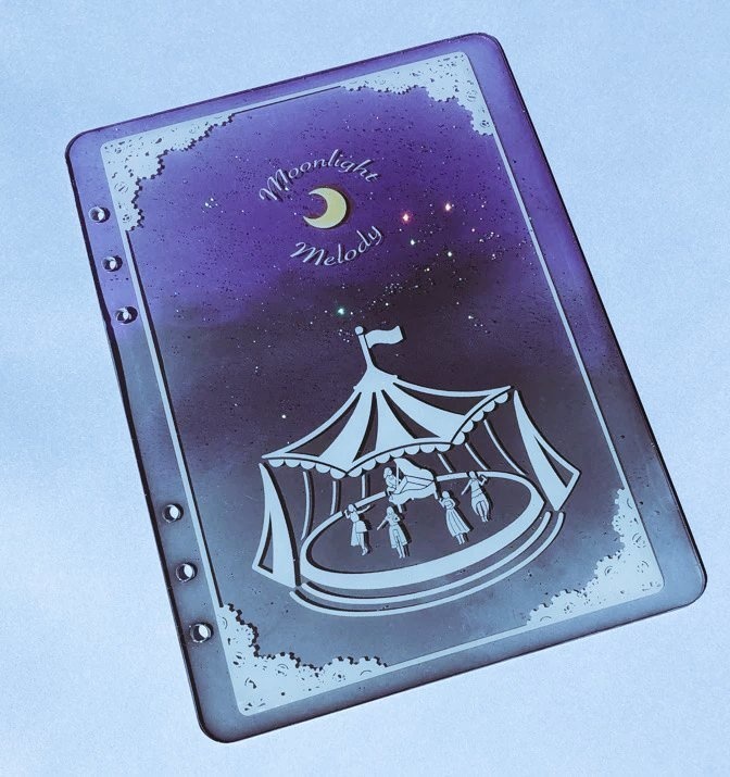 Moonlight Melody 手帳表紙