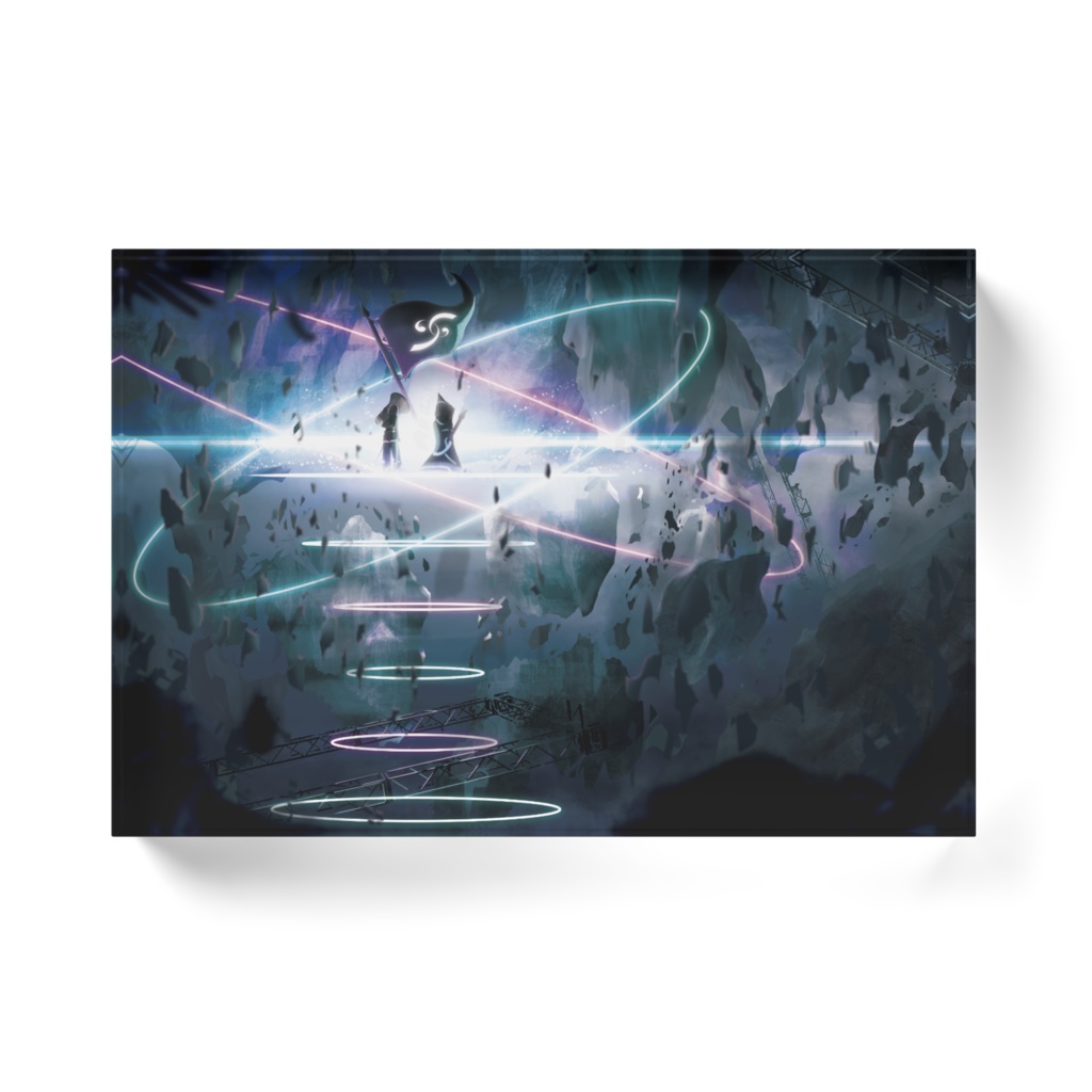 「Serial live experiments」完結記念 キービジュアルアクリルブロック