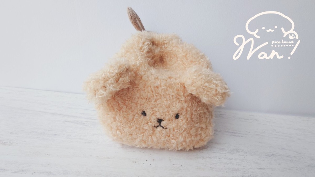 犬のぬいポーチ