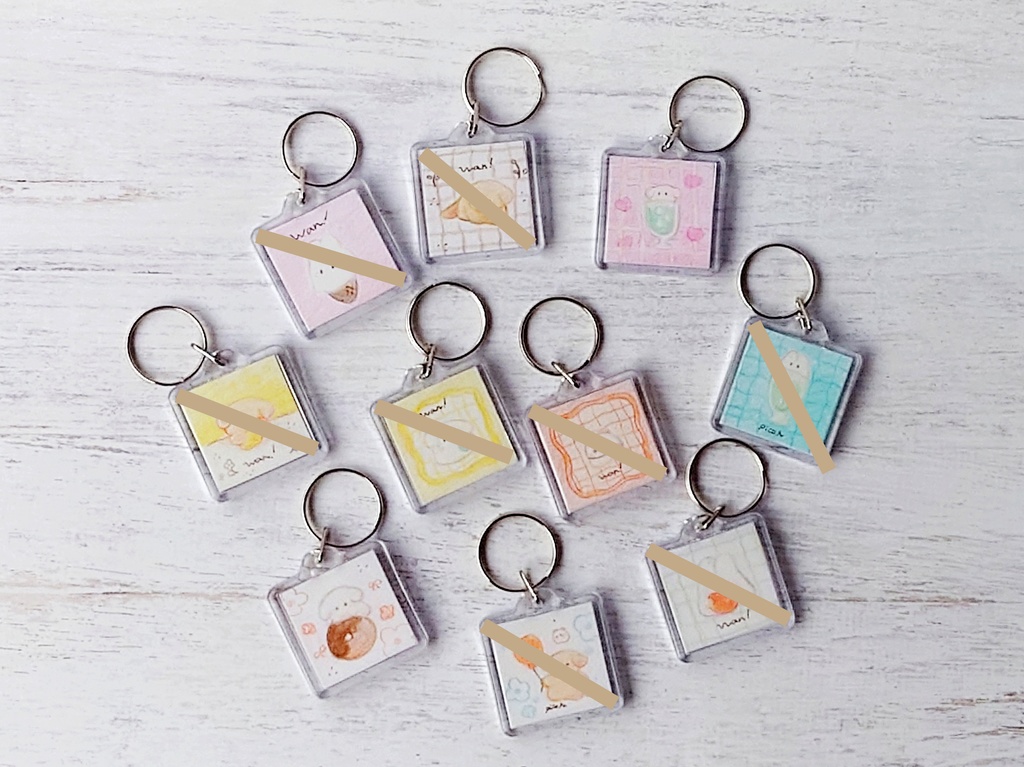 原画┆キーホルダー